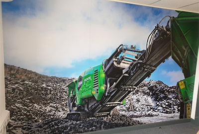 printed office wall designs bristol