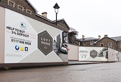hoarding panel printer bristol