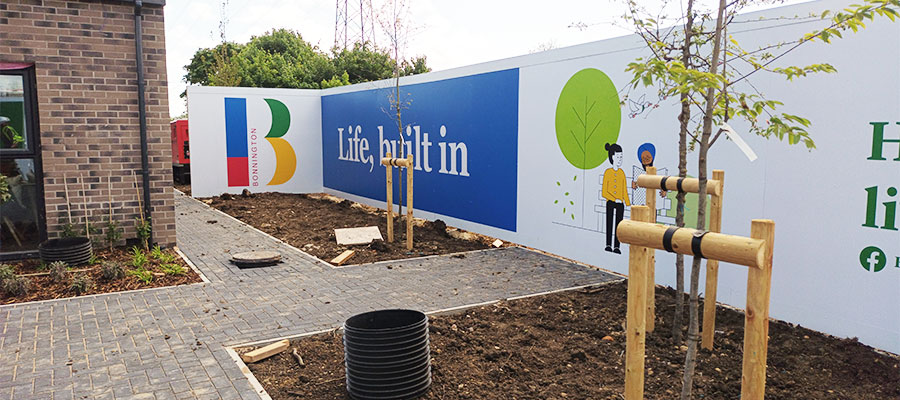 super glossy hoarding panel company bristol