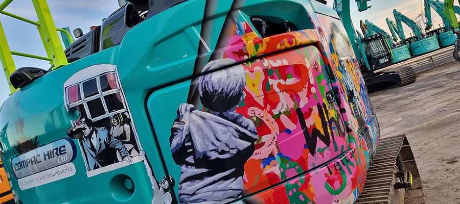 Digger Wrap Specialists Bristol