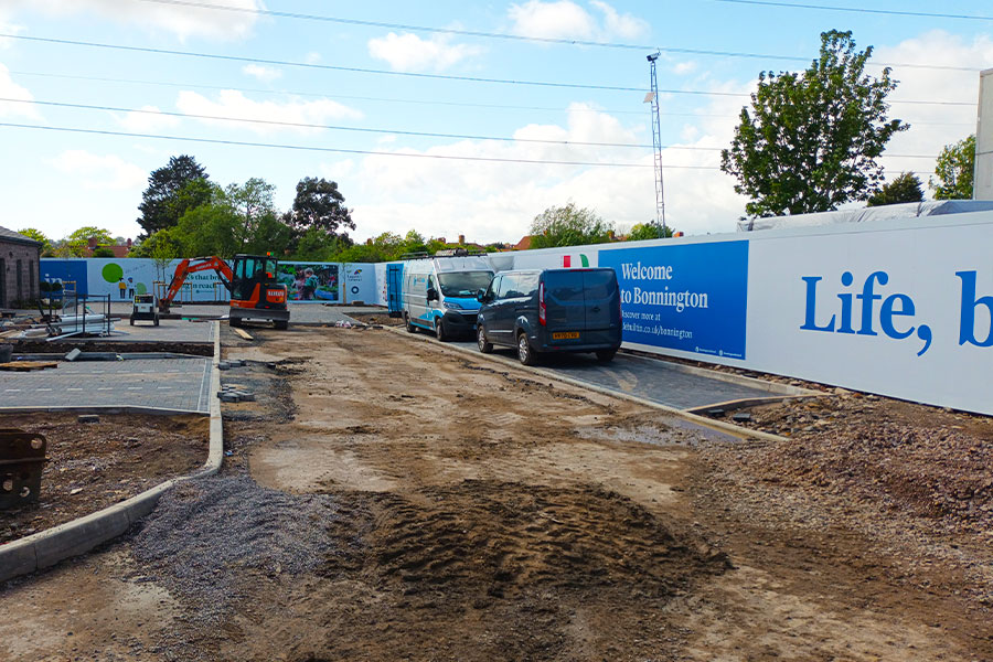 site hoarding high gloss prints bristol