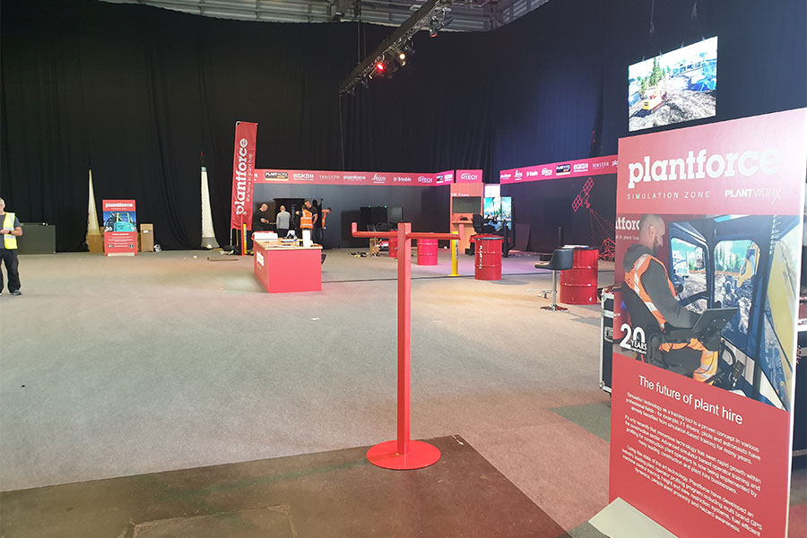 printed exhibition stands bath